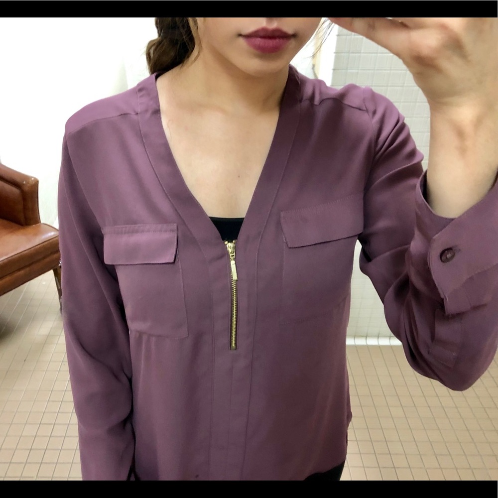 Express sheer light top